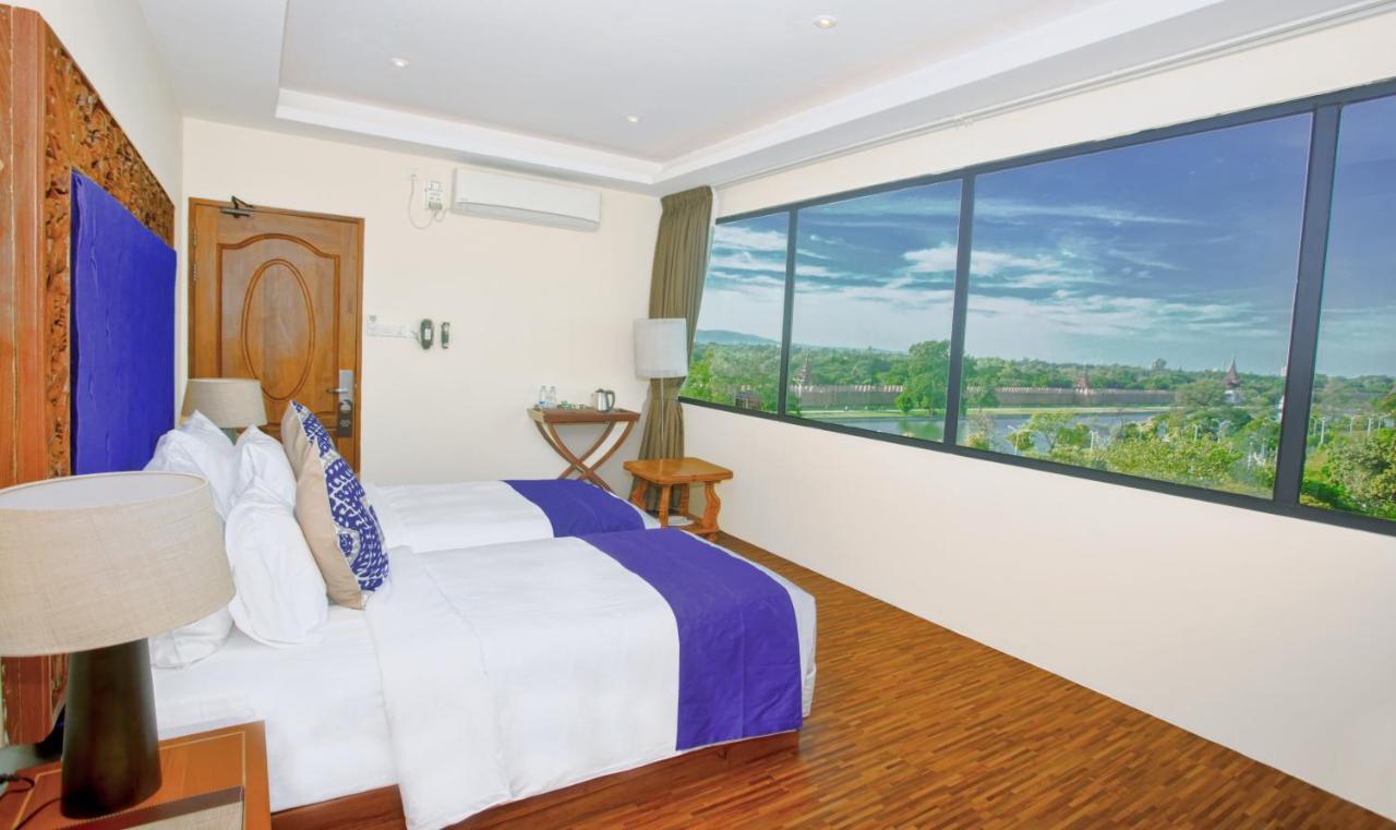 Sunset Palace View Suites Мандалай Экстерьер фото